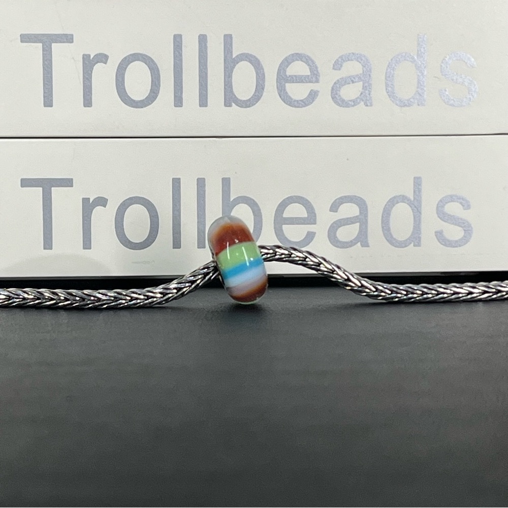Trollbeads Retired Stripe of Fashion Bead- 61329